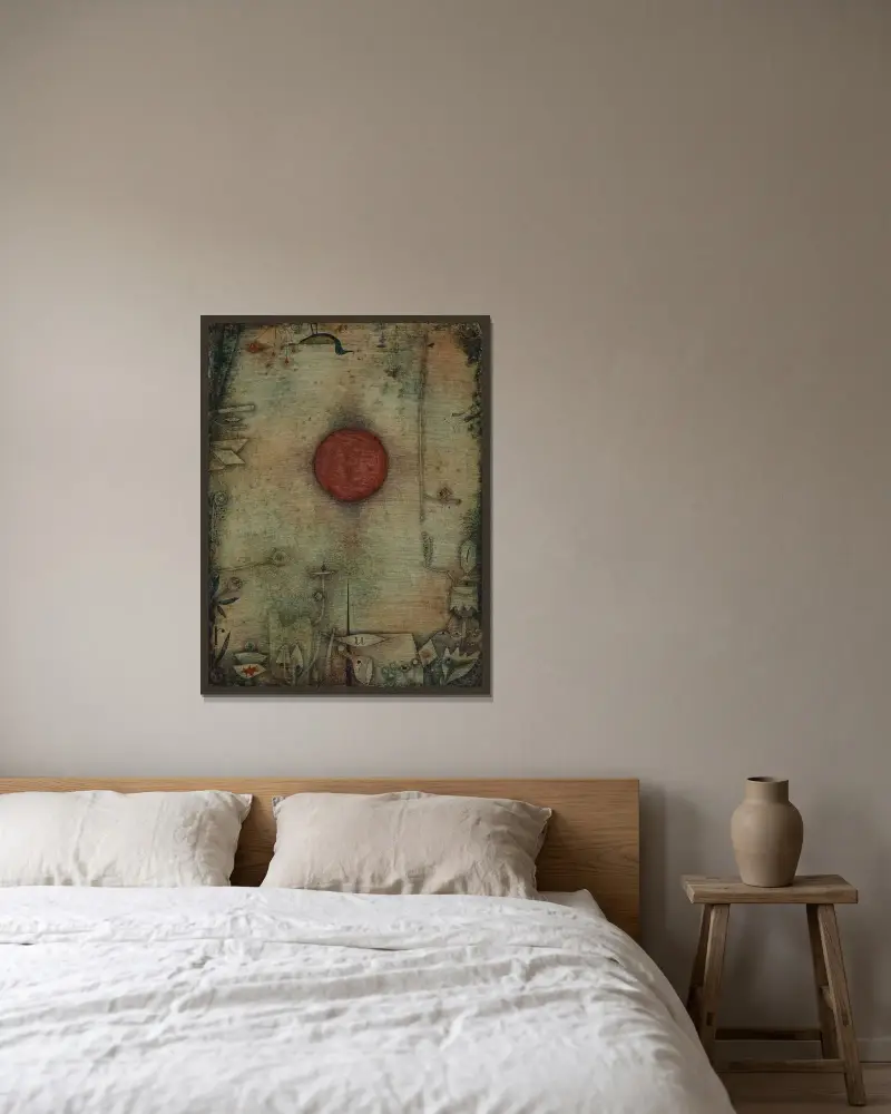 Ad marginem, Paul Klee v rámu na stěně