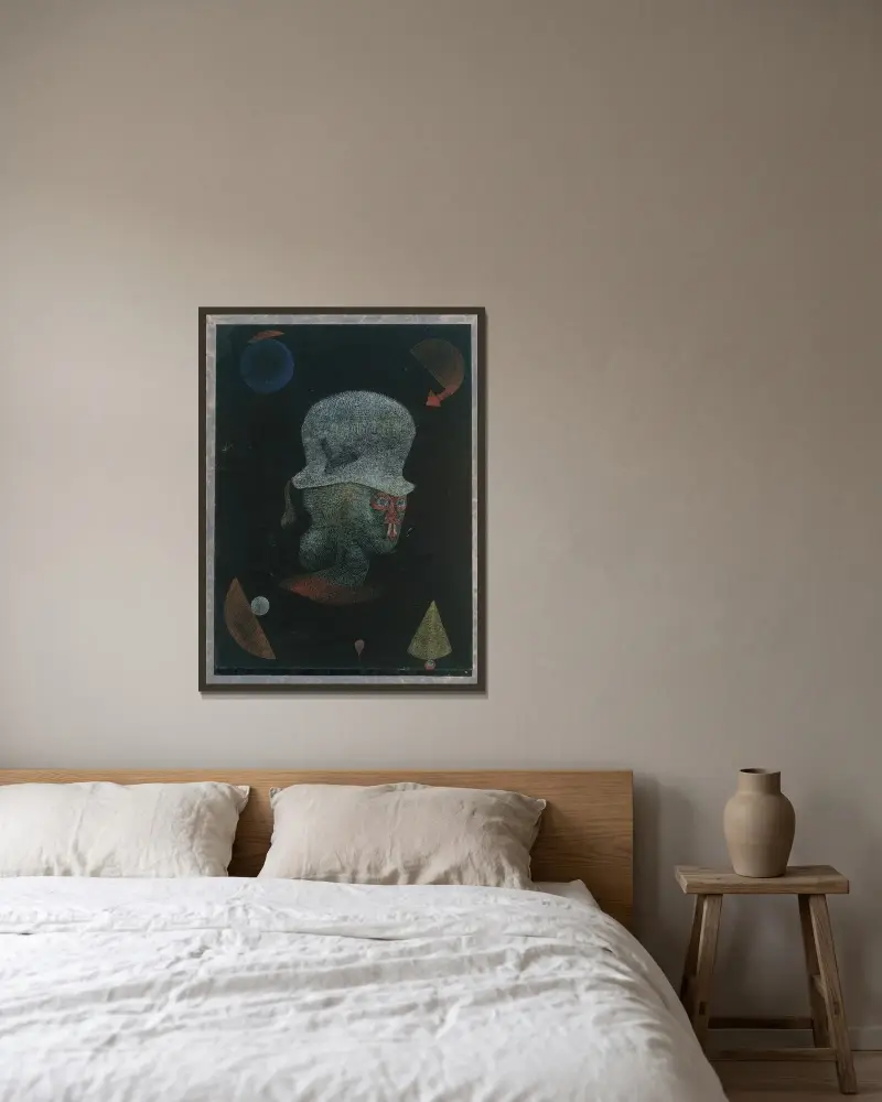 Fantazja astrologiczna, Paul Klee w ramie na ścianie