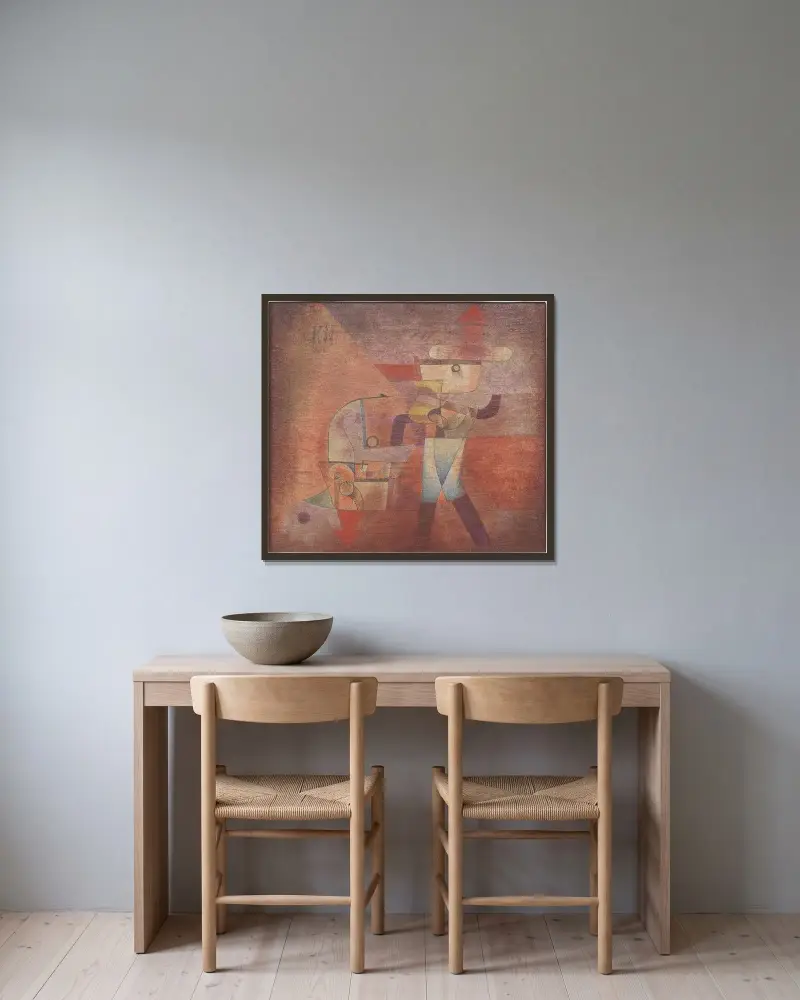 KN der Schmied, Paul Klee v rámu na stěně