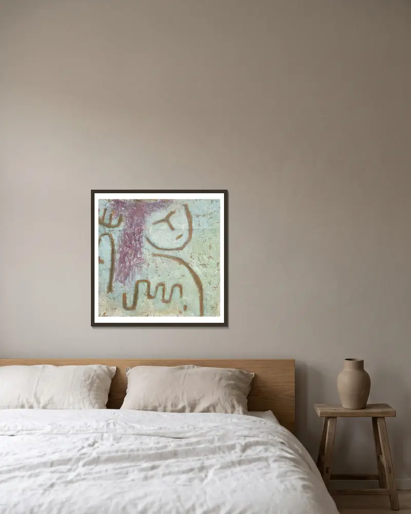 Mała nadzieja, Paul Klee w ramie na ścianie