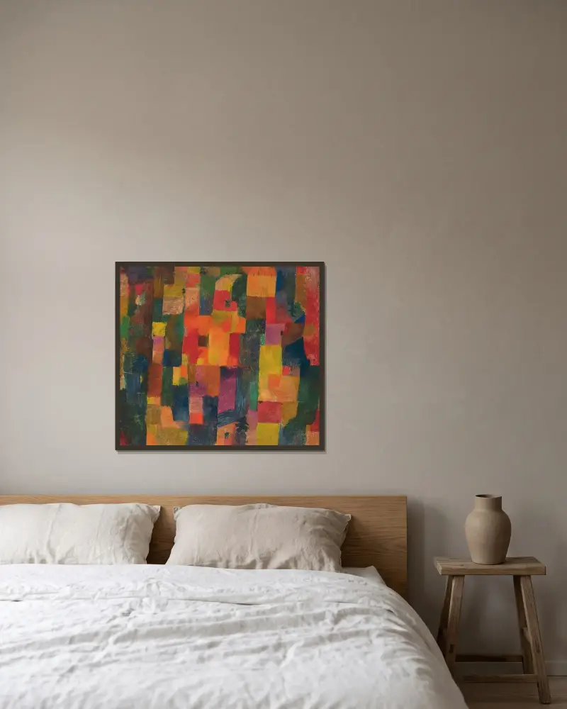 Bez tytułu, Paul Klee w ramie na ścianie