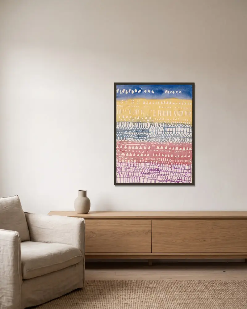Staré město (přehled), Paul Klee v rámu na stěně