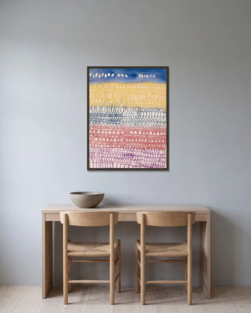 Staré město (přehled), Paul Klee v rámu na stěně