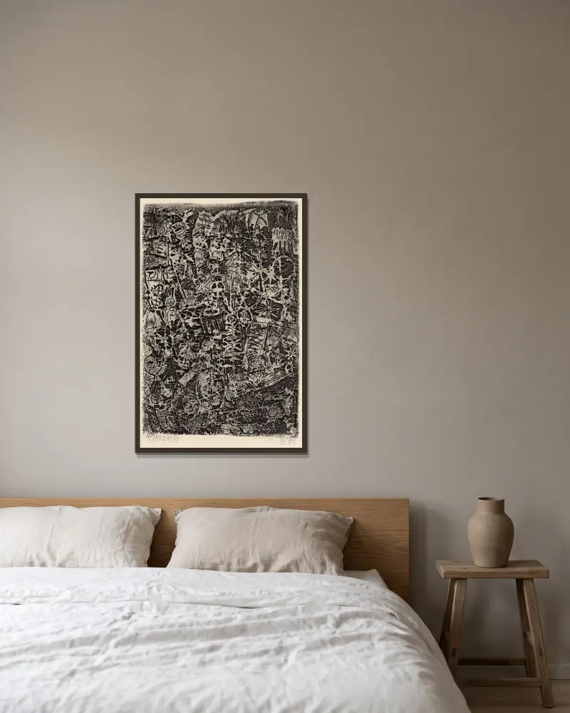 Malý svět, Paul Klee v rámu na stěně