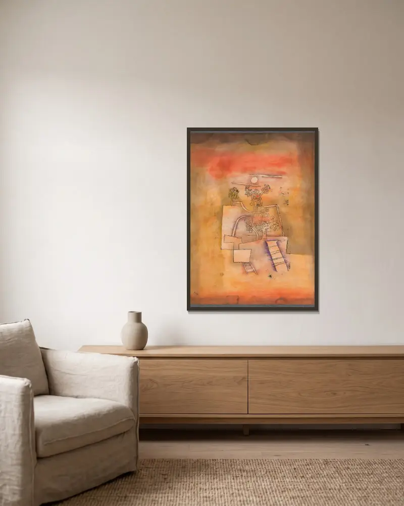 Stromová kultura, Paul Klee v rámu na stěně