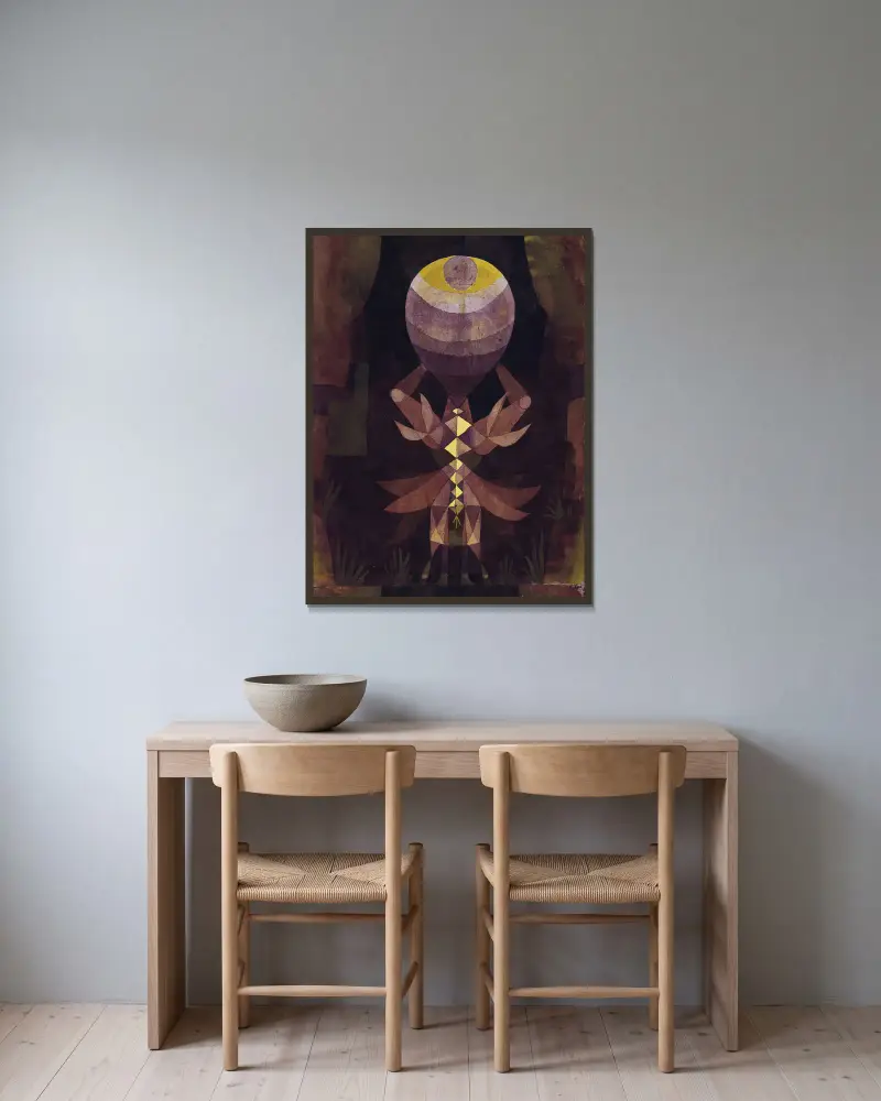 Lesní plody, Paul Klee v rámu na stěně