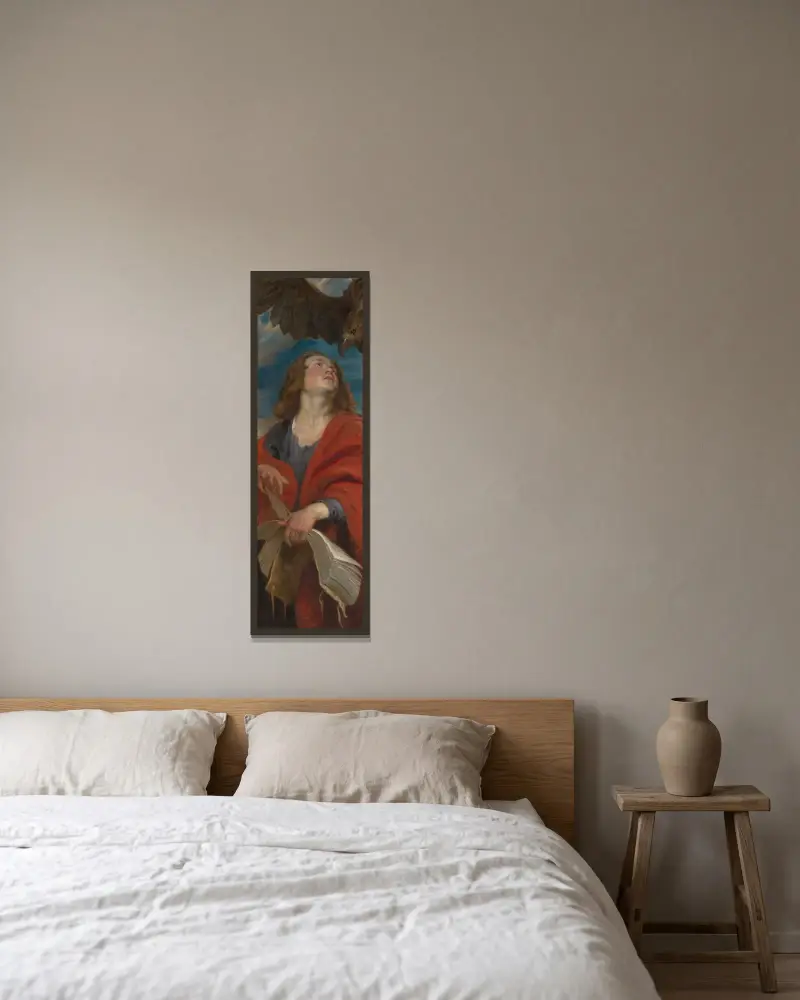 Święty Jan, Peter Paul Rubens w ramie na ścianie
