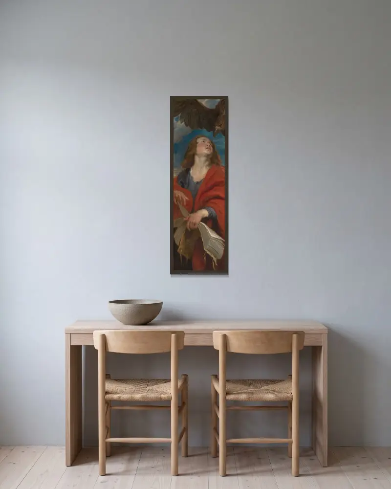 Święty Jan, Peter Paul Rubens w ramie na ścianie