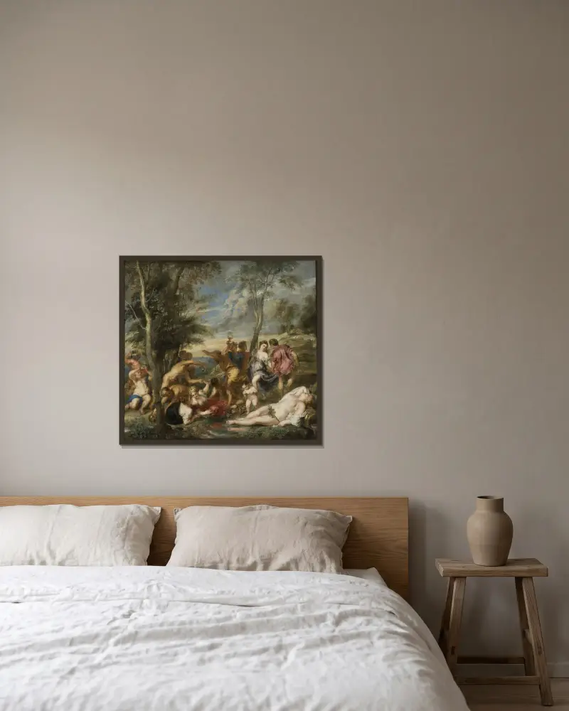 Andryjczycy, Peter Paul Rubens w ramie na ścianie