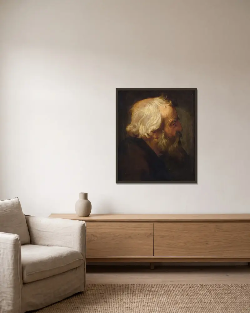 Apoštol Petr, Peter Paul Rubens v rámu na stěně