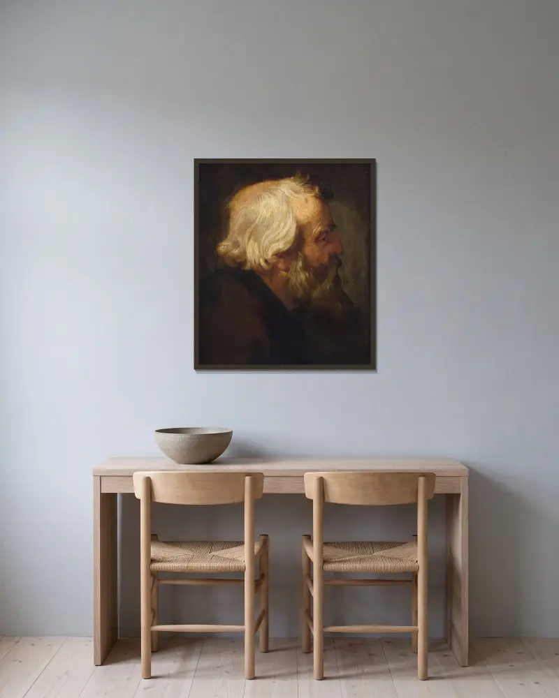 Apoštol Petr, Peter Paul Rubens v rámu na stěně