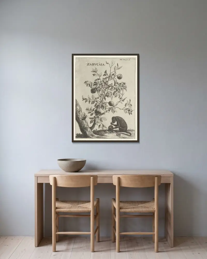 Zabvcàia von Paulus Potter gerahmt an einer Wand