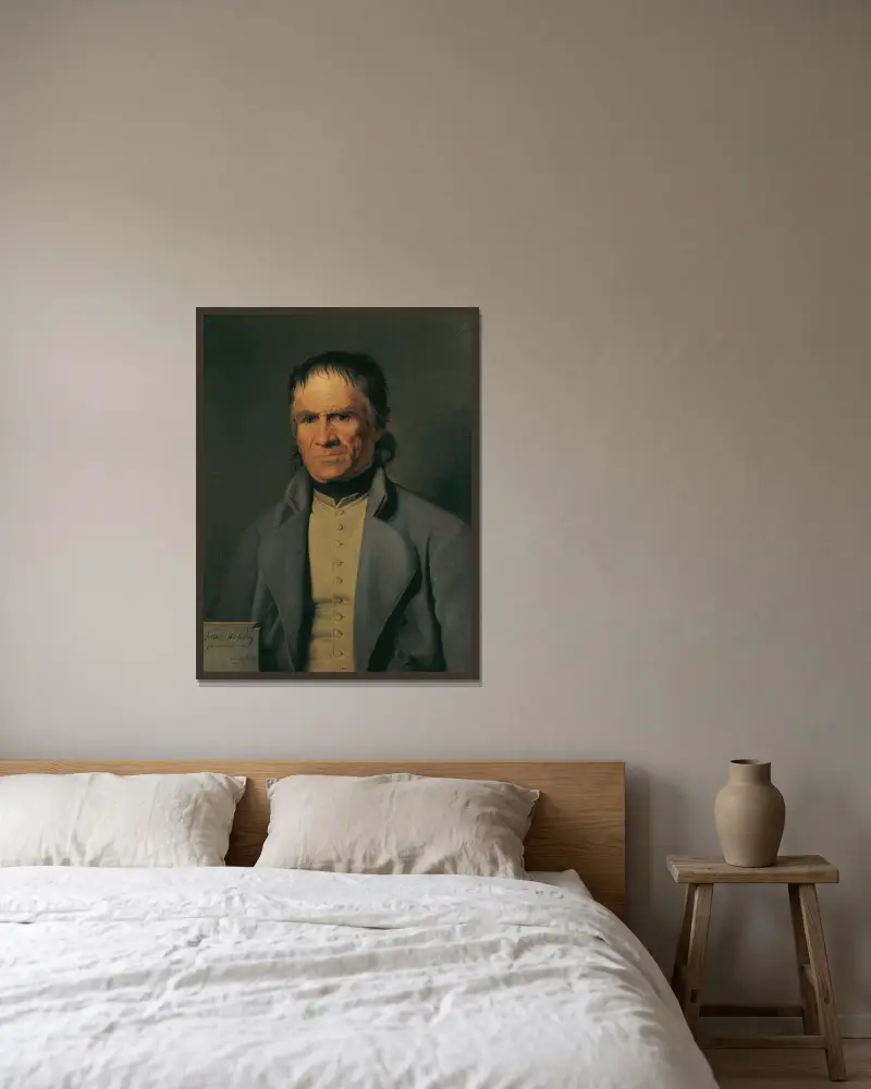 Franz Wessely von Johann Peter Krafft gerahmt an einer Wand