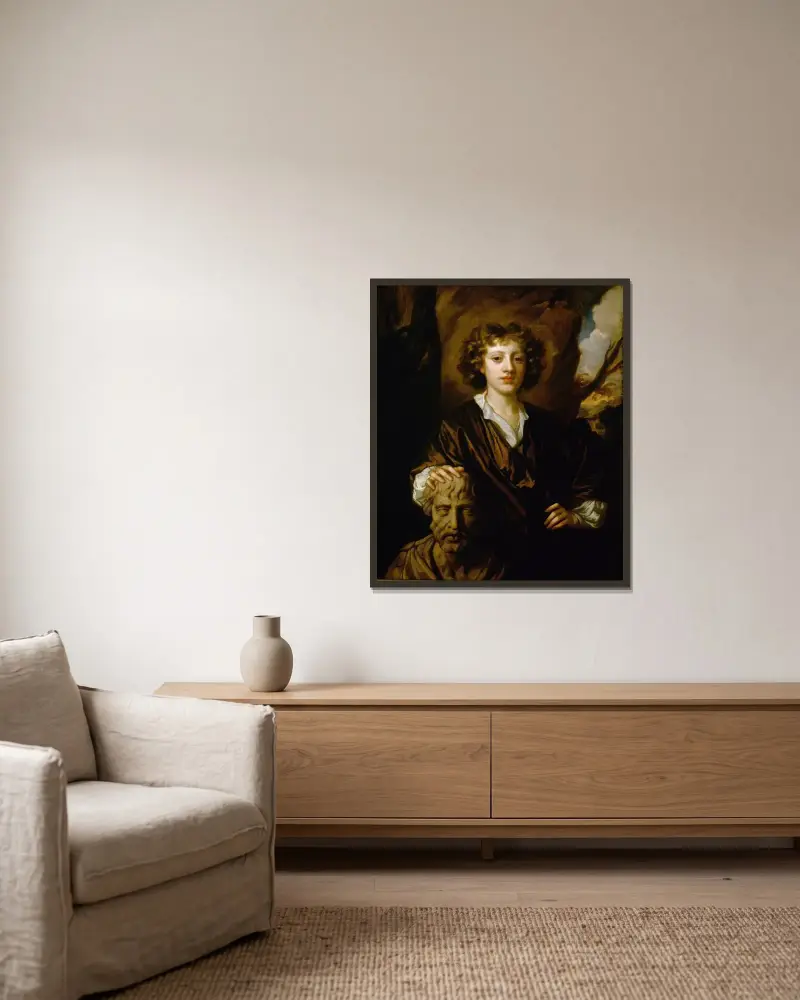 Bartholomew Beale von Sir Peter Lely gerahmt an einer Wand