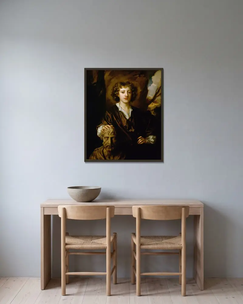 Bartholomew Beale von Sir Peter Lely gerahmt an einer Wand