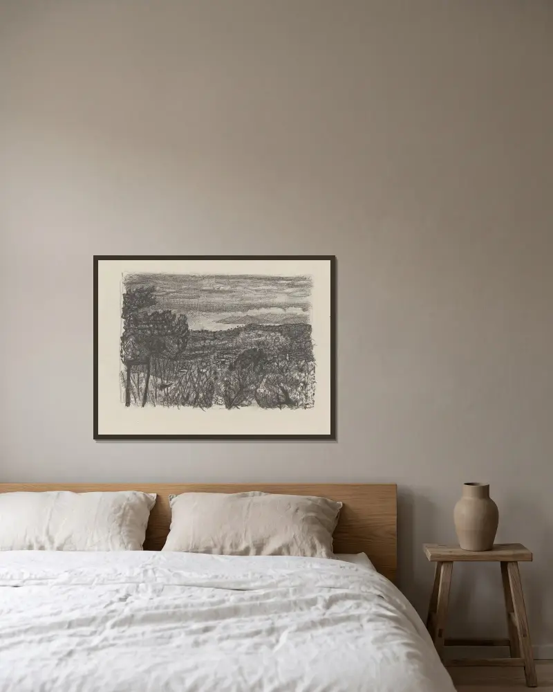 Zmierzch, Pierre Bonnard w ramie na ścianie