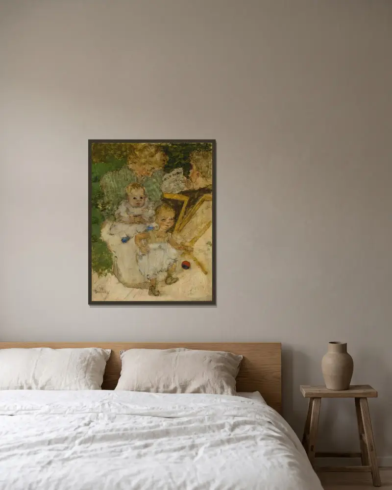 Mamy (Rodzina Cottet), Pierre Bonnard w ramie na ścianie