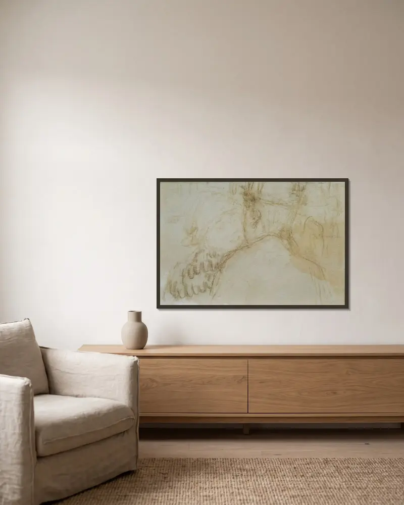 Liebespaar von Pierre Bonnard gerahmt an einer Wand