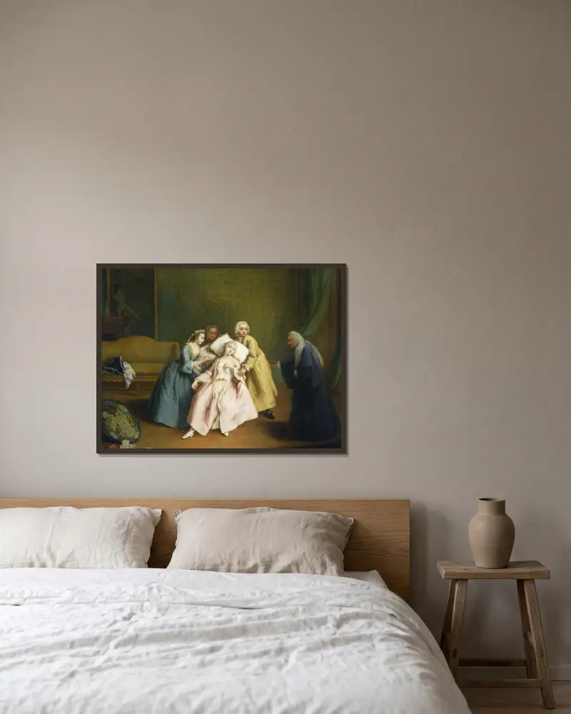 Zemdlenie, Pietro Longhi w ramie na ścianie