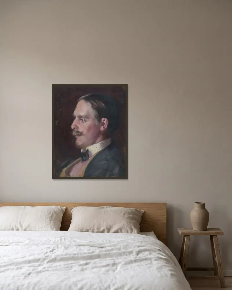 A.C.B. von Alice Pike Barney gerahmt an einer Wand