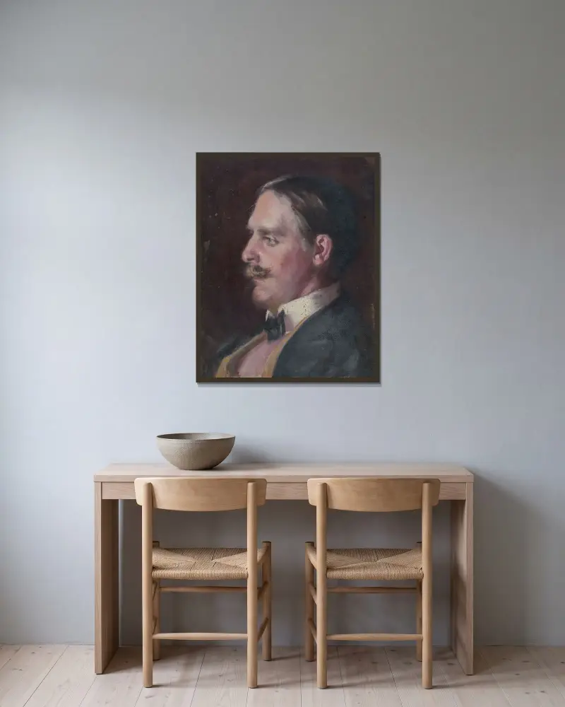 A.C.B. von Alice Pike Barney gerahmt an einer Wand