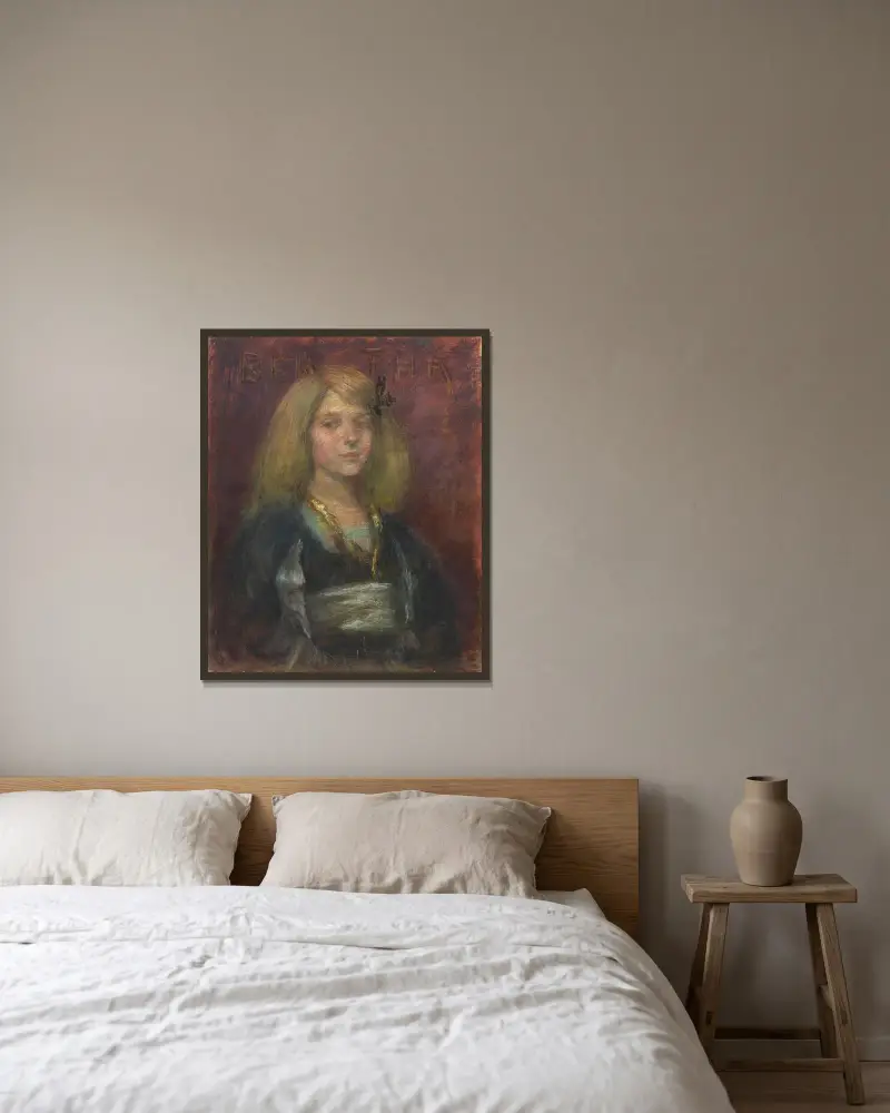 Bertha von Alice Pike Barney gerahmt an einer Wand