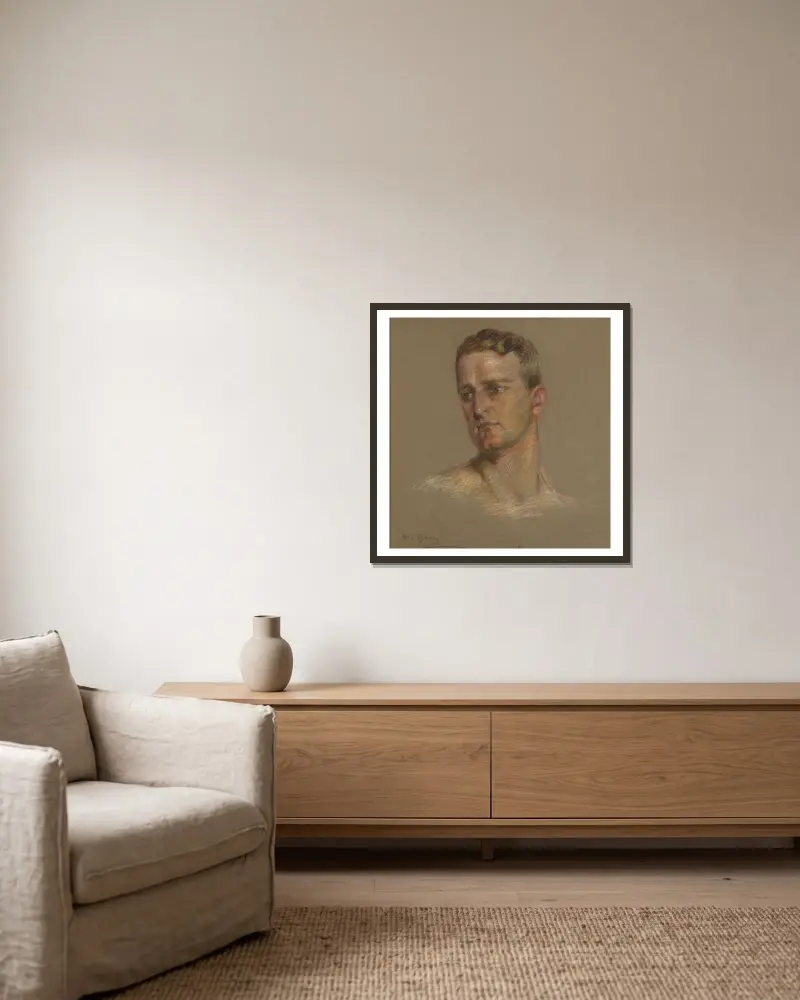 Christian von Alice Pike Barney gerahmt an einer Wand