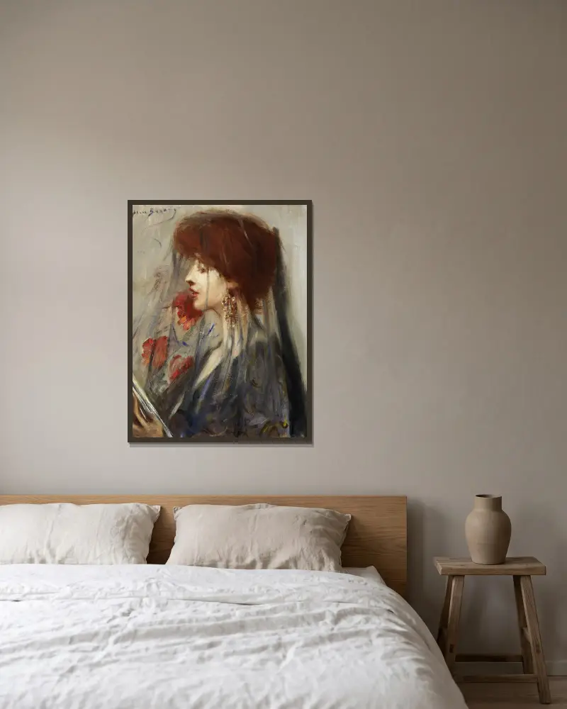 Kniha snů, Alice Pike Barney v rámu na stěně