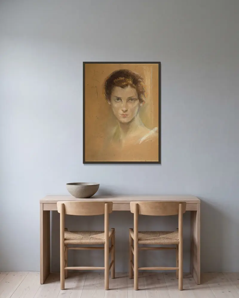 Gloria, Alice Pike Barney w ramie na ścianie