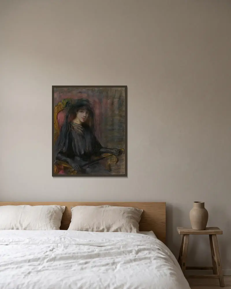 Julienne von Alice Pike Barney gerahmt an einer Wand