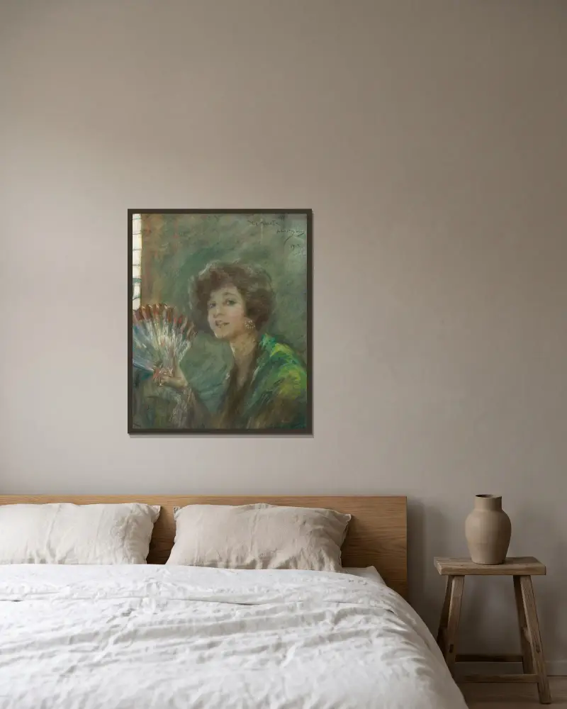 La Rosita von Alice Pike Barney gerahmt an einer Wand