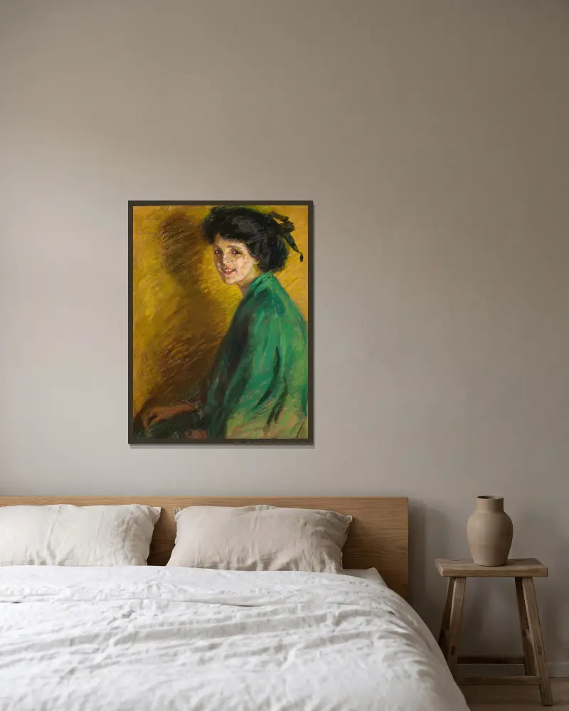 Bezstarostná, Alice Pike Barney v rámu na stěně