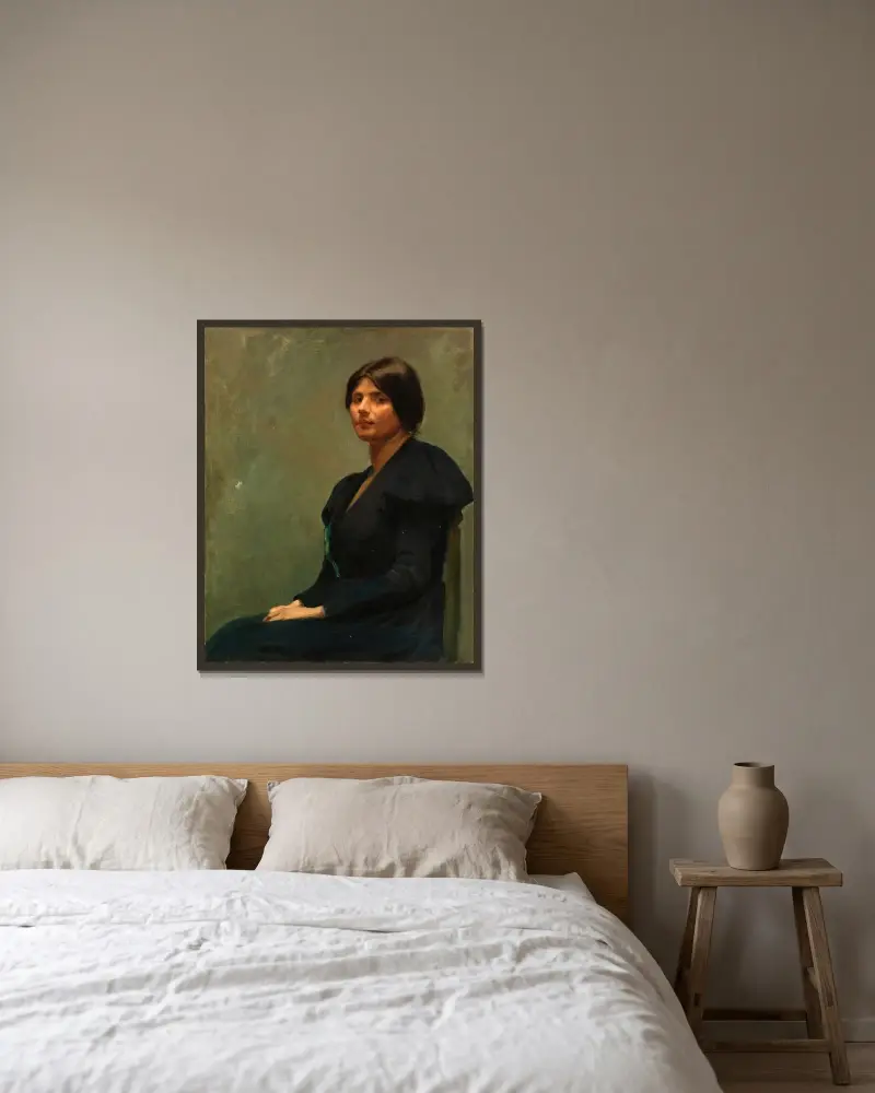 Martha von Alice Pike Barney gerahmt an einer Wand