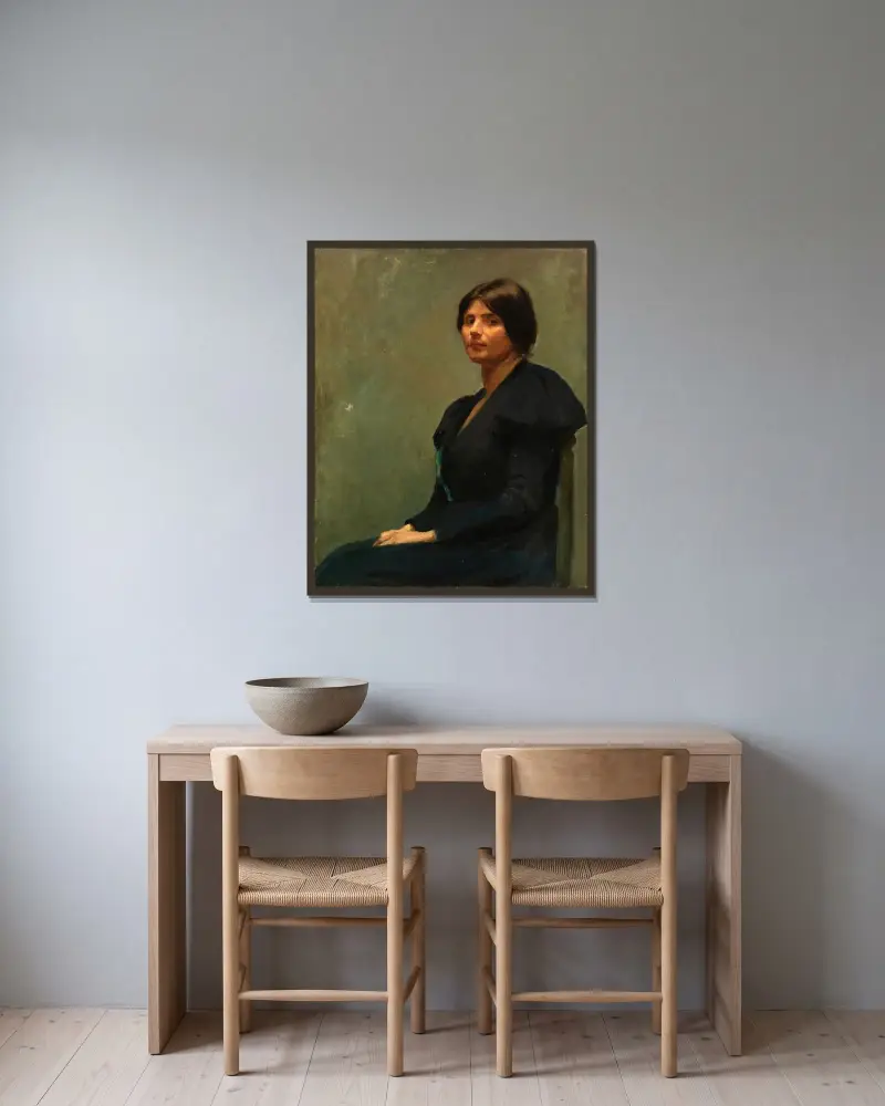 Martha von Alice Pike Barney gerahmt an einer Wand