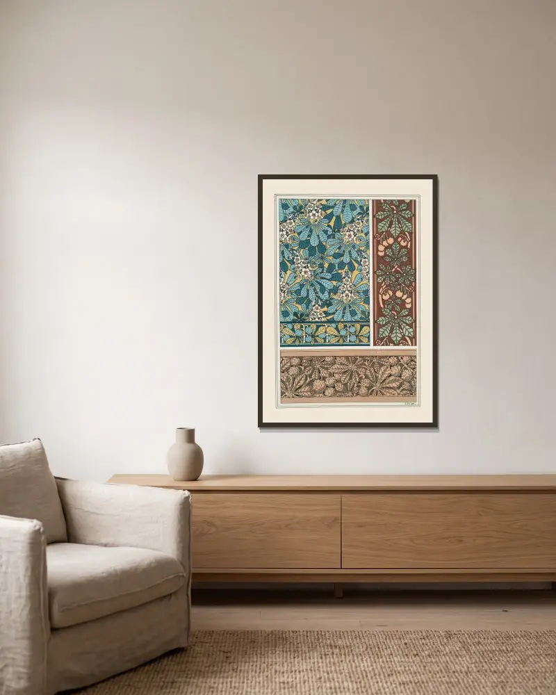 Marronnier 2 von Maurice Pillard Verneuil gerahmt an einer Wand