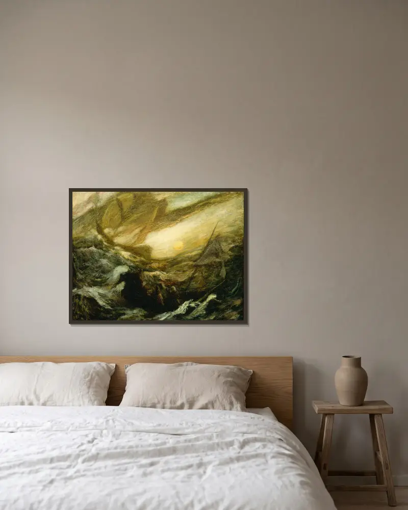 Bludný Holanďan, Albert Pinkham Ryder v rámu na stěně