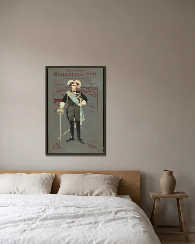 Detlev (atto III), Pipein Gamba v rámu na stěně