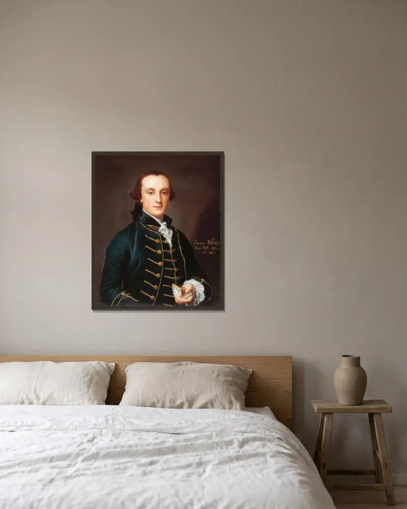 Edward Weld, Pompeo Batoni v rámu na stěně