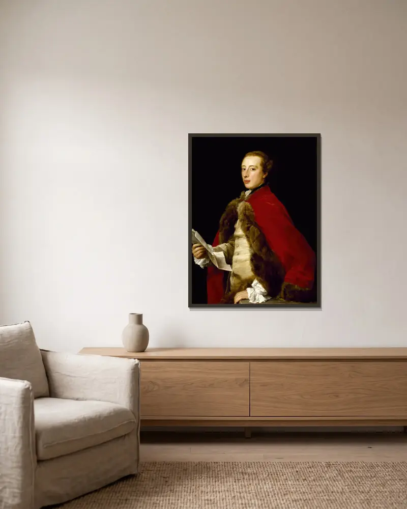 William Fermor, Pompeo Batoni v rámu na stěně