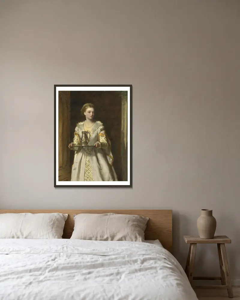 Gabrielle d’Estrées, William Powell Frith v rámu na stěně