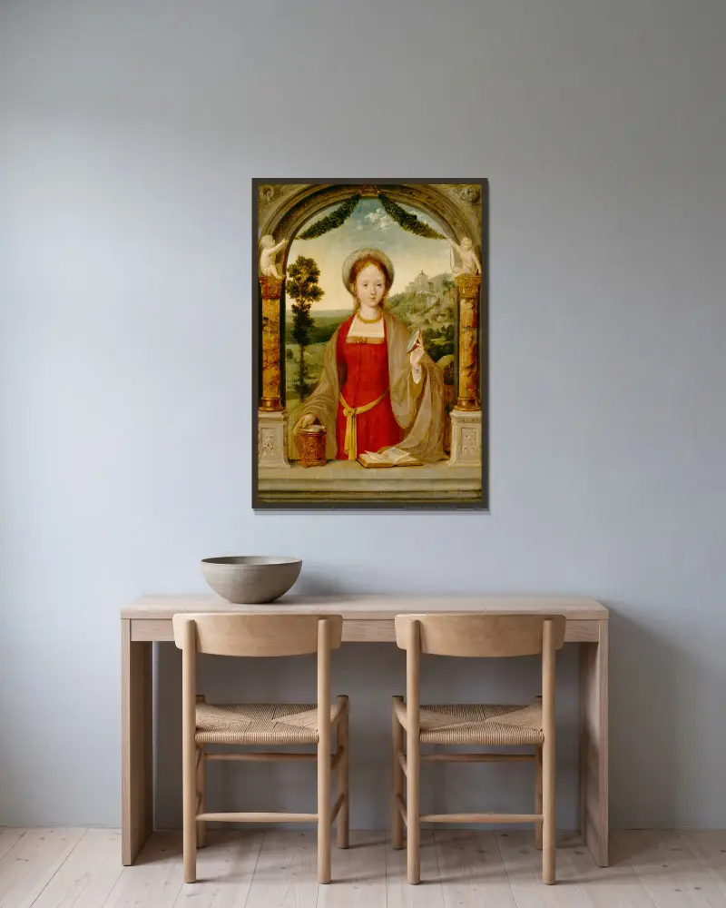 Maria Magdalena, Quentin Massys w ramie na ścianie