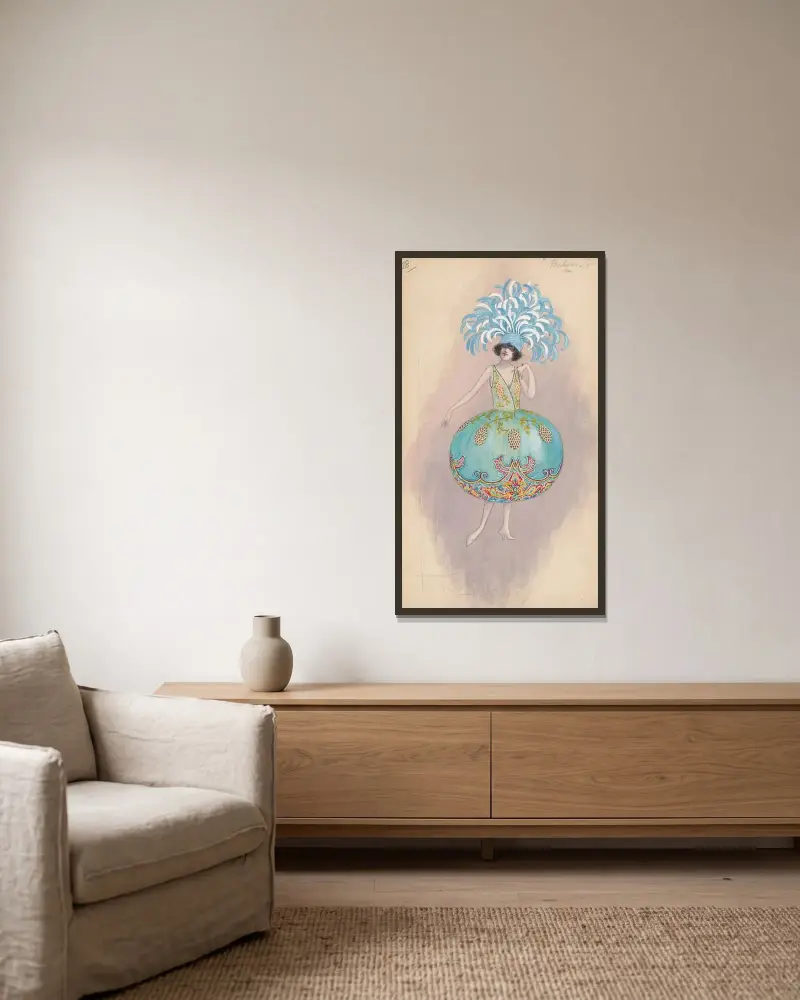 Baloons von Will R. Barnes gerahmt an einer Wand