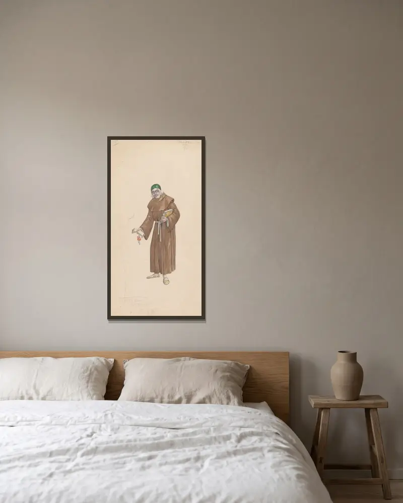 Wisdom von Will R. Barnes gerahmt an einer Wand