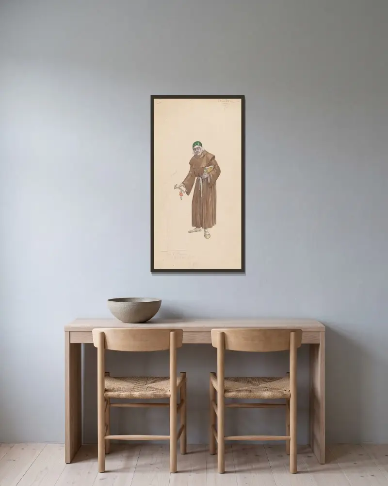 Wisdom von Will R. Barnes gerahmt an einer Wand
