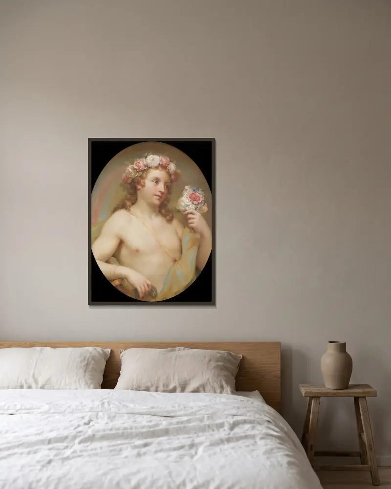 Pleasure, Anton Raphael Mengs v rámu na stěně