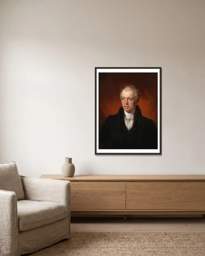 James Kent, Rembrandt Peale v rámu na stěně