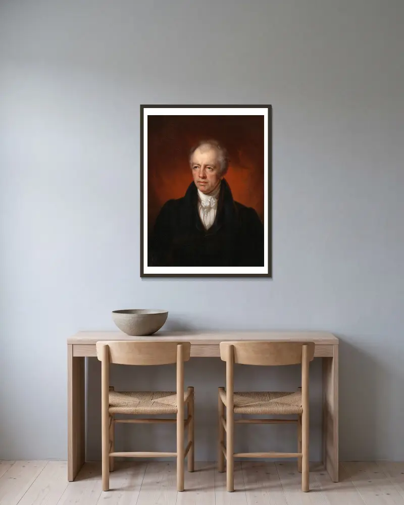 James Kent, Rembrandt Peale v rámu na stěně