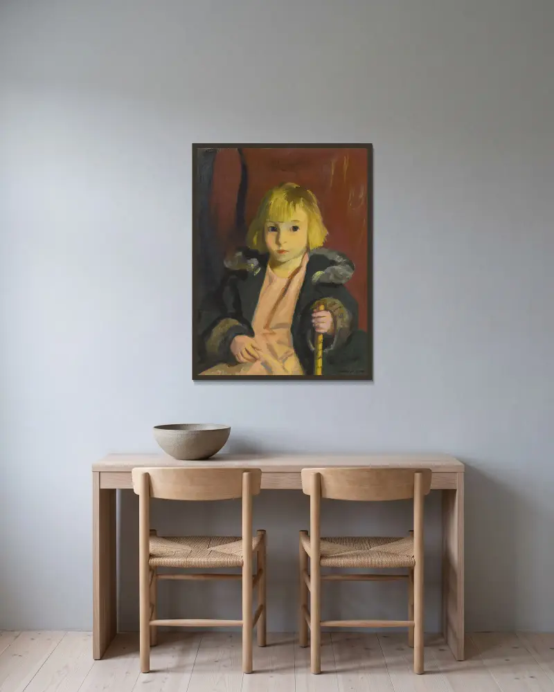 Carl (Karl Schleicher), Robert Henri v rámu na stěně
