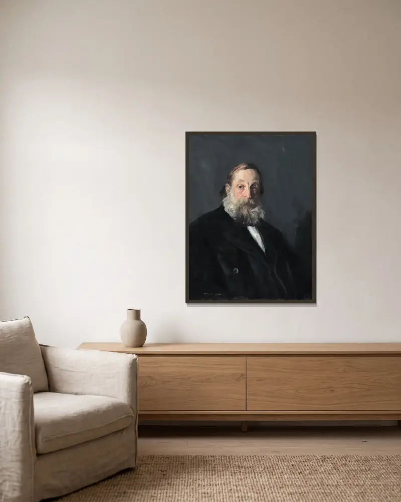 George Cotton Smith, Robert Henri v rámu na stěně