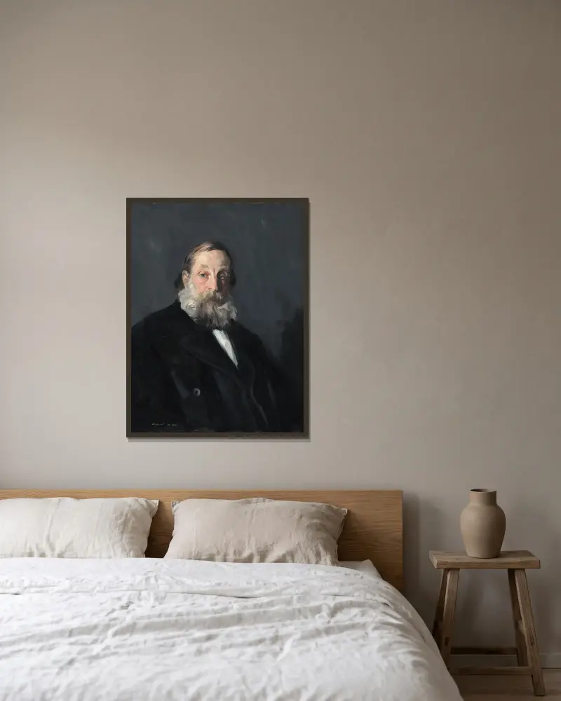 George Cotton Smith, Robert Henri v rámu na stěně